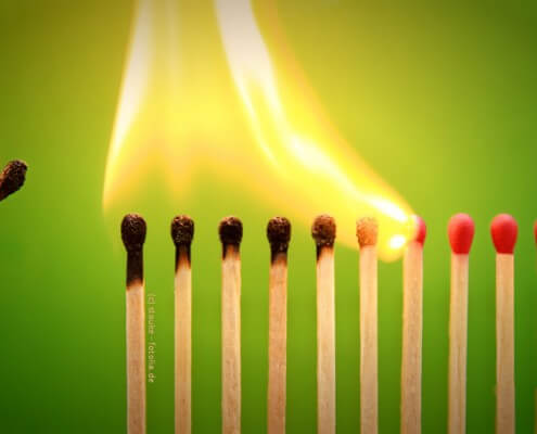 Burn-out: Ausbebrannt und kraftlos