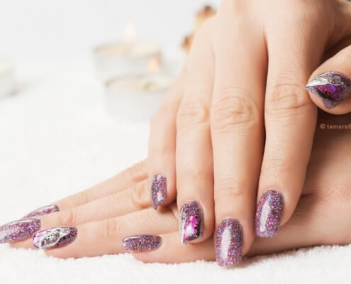 Dank Nagelstudio gepflegte Hände