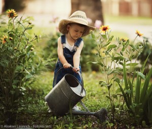 Gärtnerlehre: Früh übt sich, wer ein Gärtner werden will