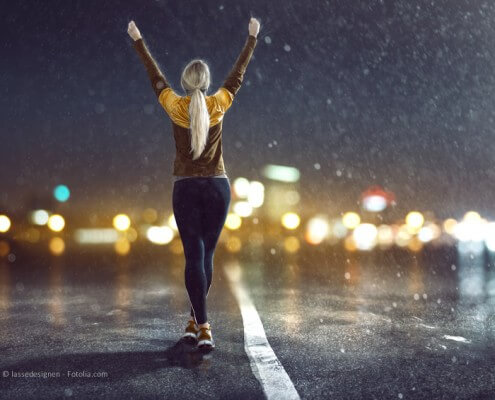 Selbstcoaching: Im Regen tanzen können